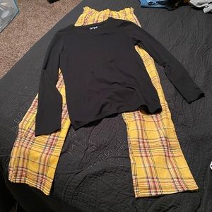 Cute pants with shirt